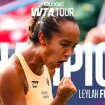 Tropiezo de una campeona: Leylah Fernandez cae en Montreal