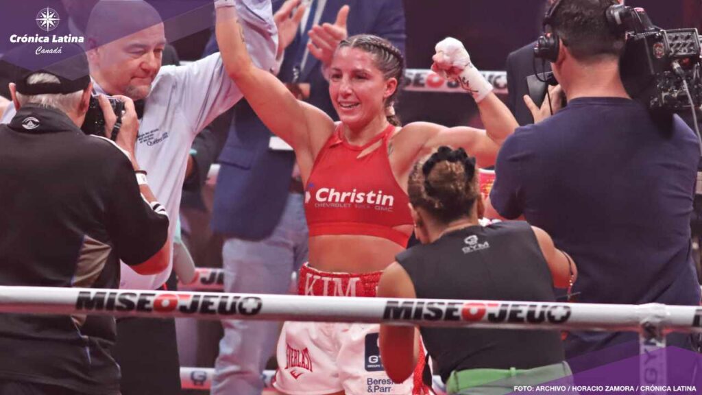 La boxeadora quebequense Kim Clavel escribió una nueva página dorada en la historia del boxeo canadiense al derrotar por decisión unánime a la argentina Sol Cudos en el Théâtre St-Denis de Montreal, conquistando así el cinturón de peso paja de la International Boxing Federation (IBF)