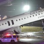 Avión de Air Canada choca con un vehículo en aeropuerto de NY